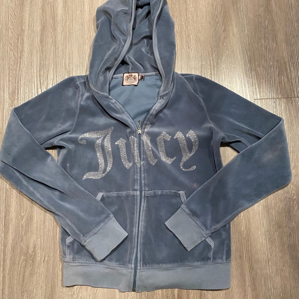 Juicy couture velvet hoodie